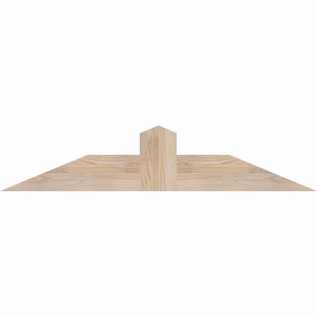 Ekena Millwork Portland Smooth Timber Gable Bracket, Douglas Fir, 48"W x 10"H x 5 1/2"D x 5 1/2"F, 5/12 Pitch GBW048X10X0606POR00SDF